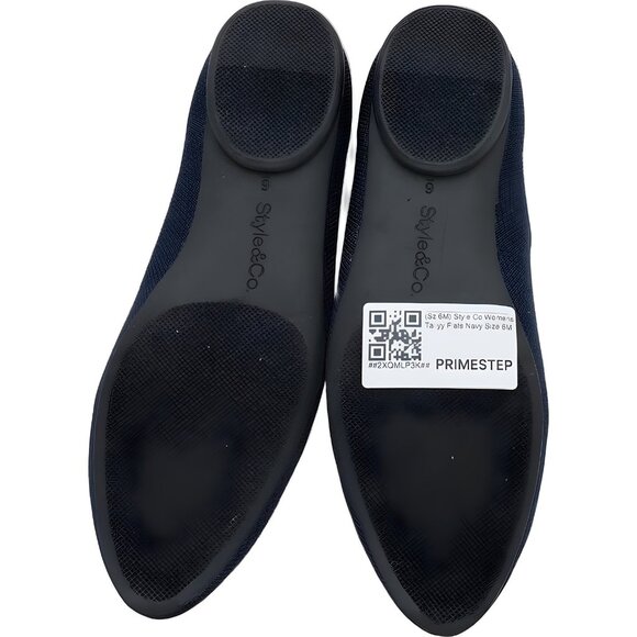 Style & Co Tallyy Navy Ballet Flats Slip-On Women's US 6M - Picture 6 of 6